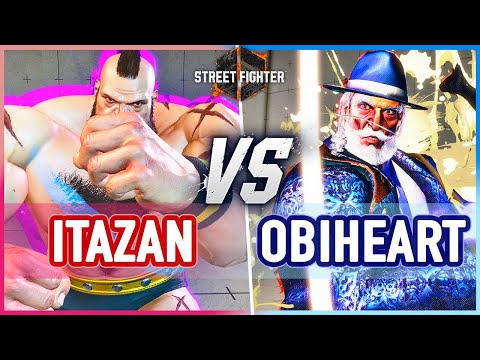 SF6 🔥 Itazan (Zangief) vs Obiheart (JP) 🔥 Street Fighter 6