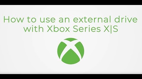 How to Use Your External Seagate Drive with Xbox Series X|S