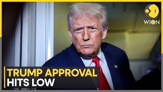 Trumps Approval Rating Hits Record Low, Economy, Cost Of Living Top Voter Concerns Wion