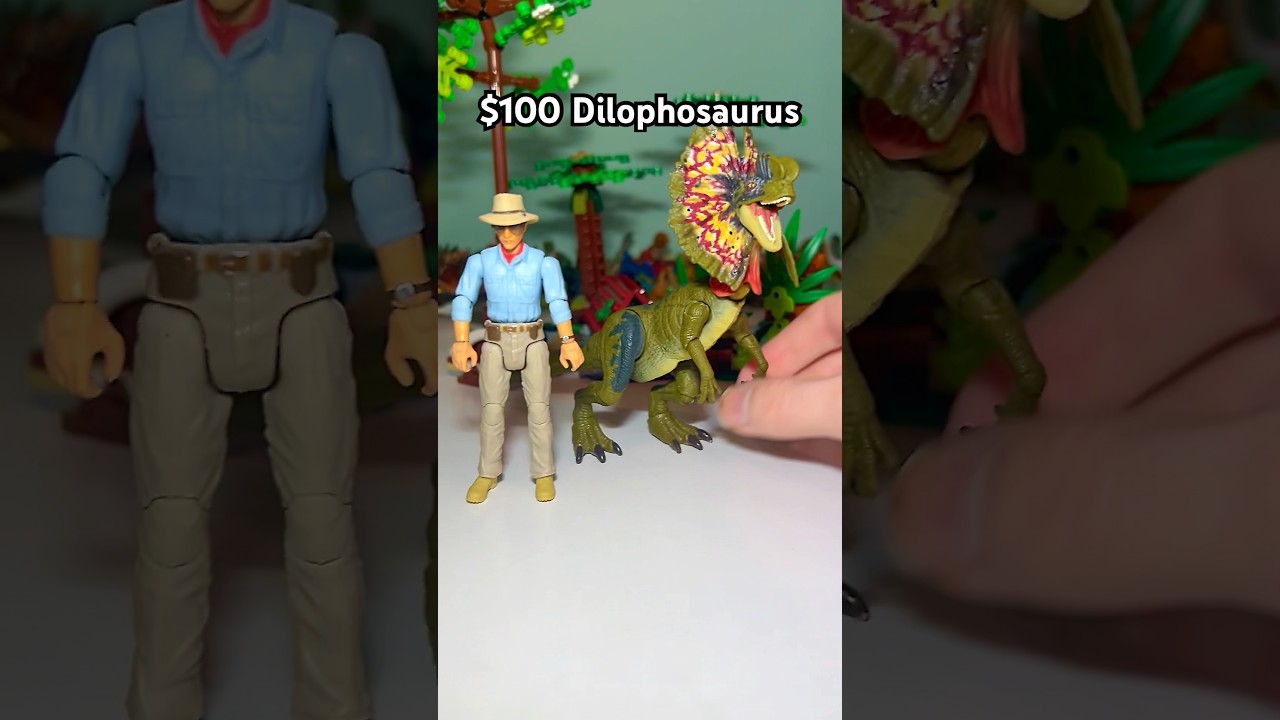$2 Vs $200 Dilophosaurus 