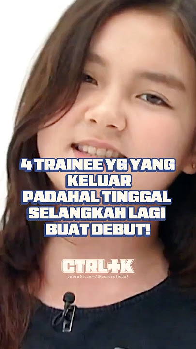 4 Trainee YG Entertainment Yang Keluar, Padahal Tinggal Selangkah Lagi Buat Debut! #kpop #shorts