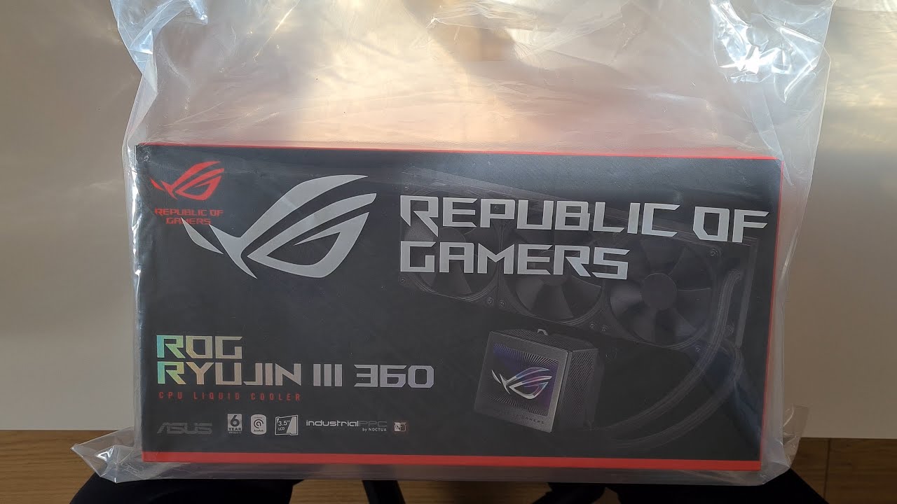 ASUS ROG Ryujin III 360 AIO CPU cooler (Noctua fans version 