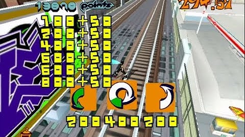 De La Jet Set Radio chapter 2 Combo & Cube - Level 1: Tag or Die