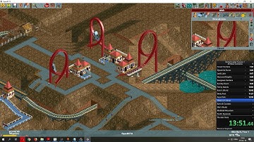 OpenRCT2 Speedrun - All original RCT scenarios in 35:00