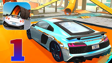 Car Stunt Races : Mega Ramps - Gameplay Walkthrough | Part 1 (Android, iOS)