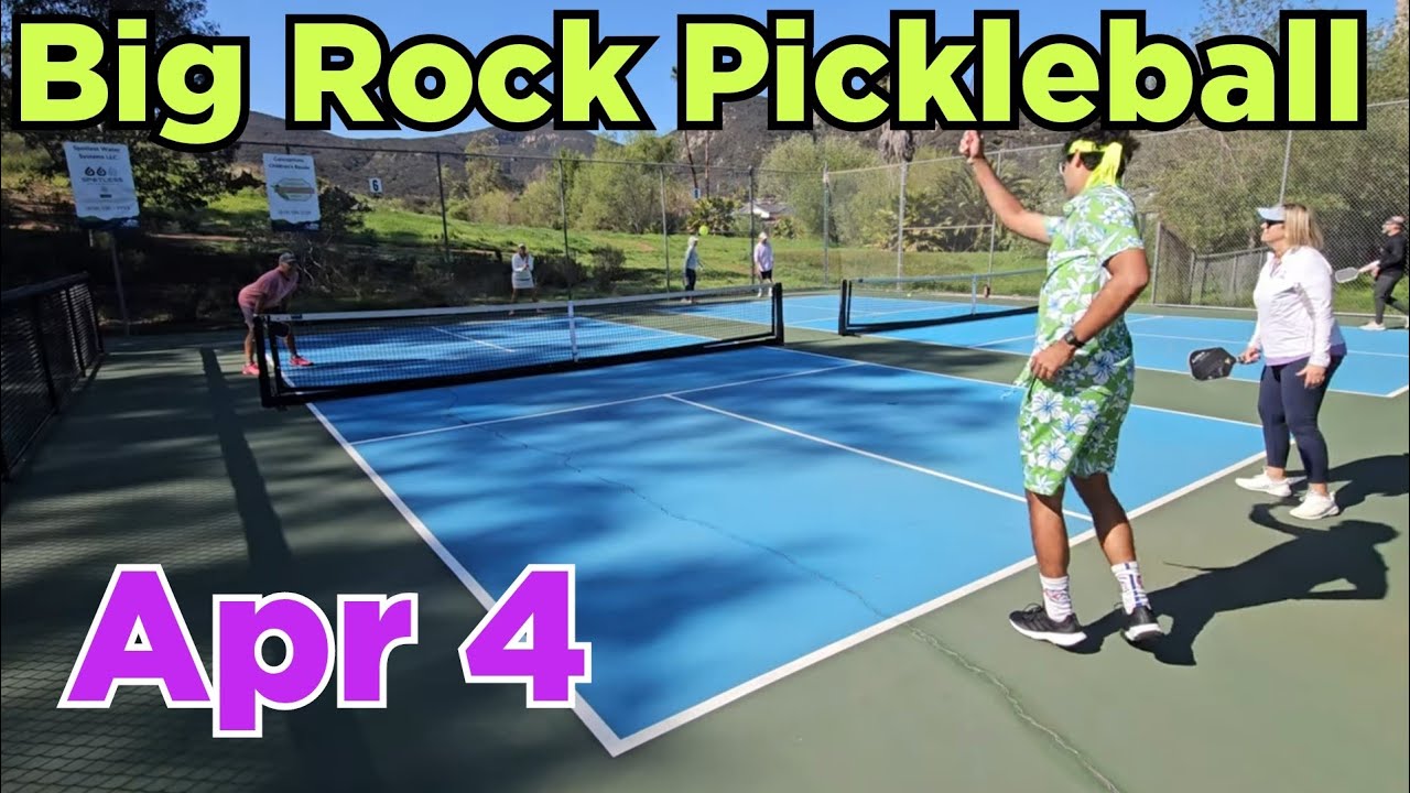 Pickleball Rocks 4/4 Big Rock Pickleball - YouTube