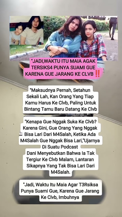 Maia pernah tersiks4 ketika bersama Ahmad Dhani #artist #shots