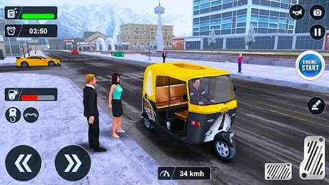 🛺 TUK TUK DRIVING GAMES 3D 🚖 Real Auto Rickshaw Simulator | Android Gameplay 2025 😱🔥