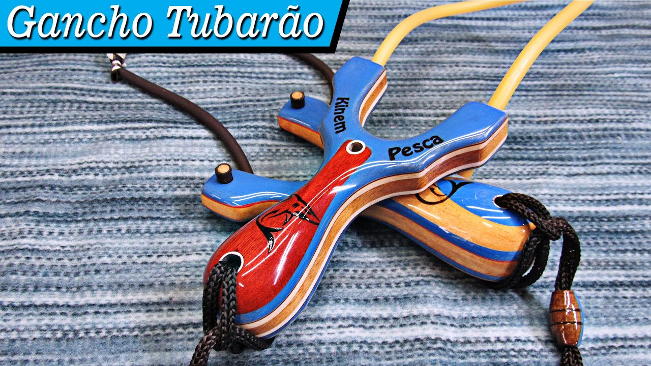 Como fiz o Cabo de Estilingue - Tubarão Modelo NOVO [PASSO A PASSO]