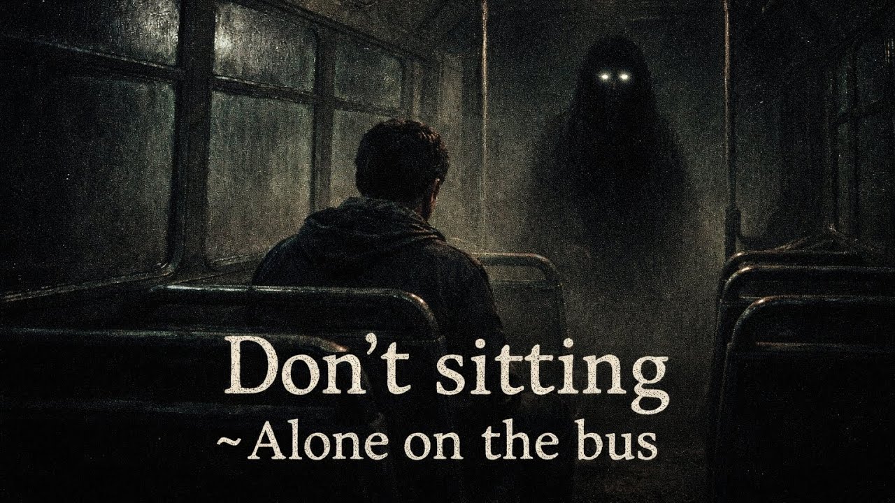 Don't sit Alone on the bus 😱 