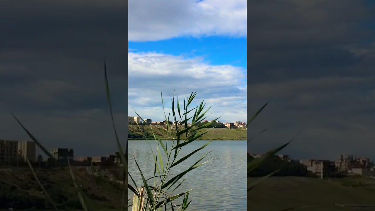 Beautiful lake in Reghaia