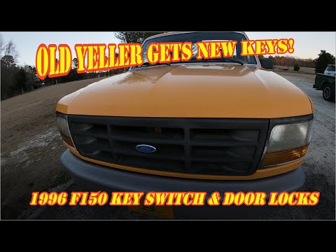 1996 Ford F150 Door lock replacement with Ignition Key "One key does it all!"