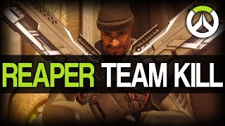 Overwatch Highlight - Reaper Team Kill (6 Eliminations)