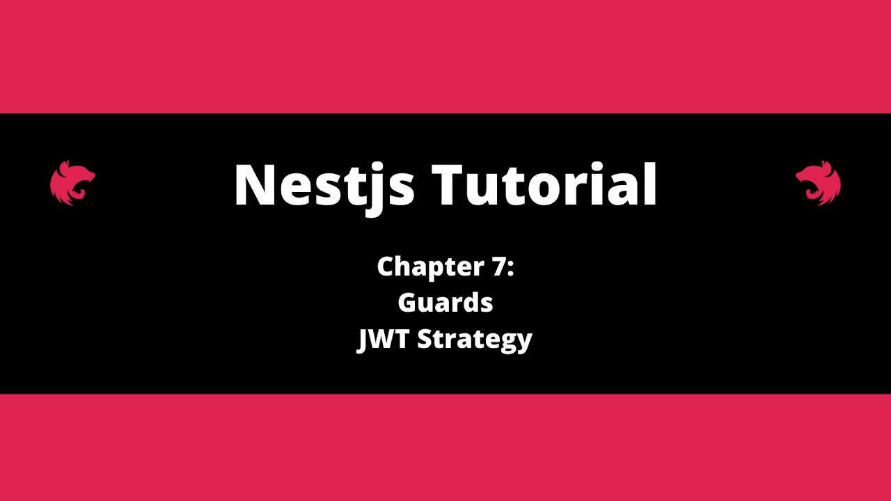 Nestjs Tutorial - Chapter 7 - JWT Strategy - YouTube