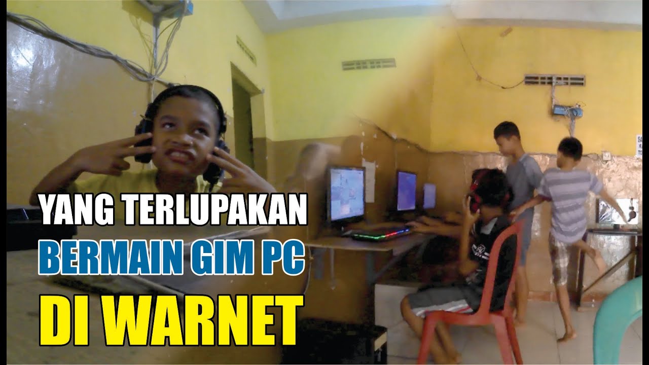 Kenangan Lucu Bermain Gim di Warnet