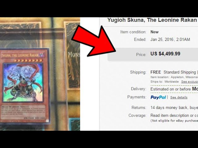 The 10 Most Expensive Yu-Gi-oh! Cards of All Time