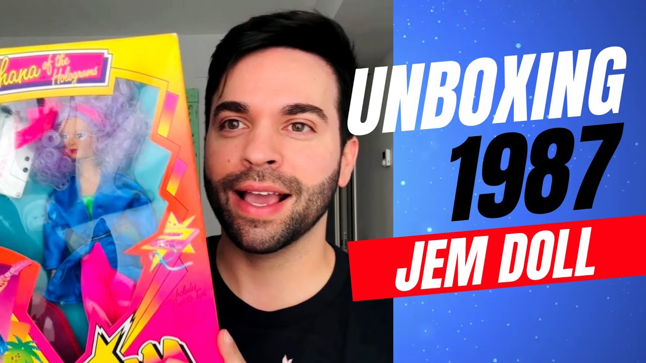 UNBOXING Vintage RARE 1987 JEM and the Holograms DOLL | Shana | Complete Review