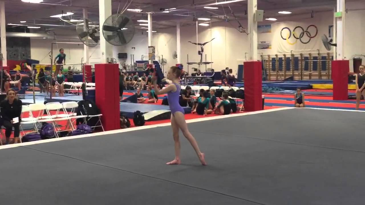 maggie ellenburg excel silver oc gymnastics competition youtube