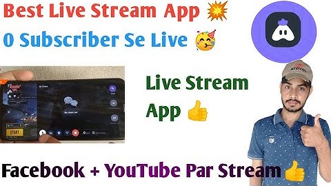 Best Live Stream App | How To Use Turnip App | Mobile Gaming  Streaming App | Facebook Streaming App