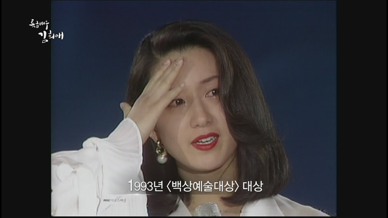 MBC 다큐스페셜 - 20대 어린나이, 각종 시상식을 평정했던 김희애의 연기 20141124