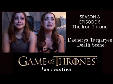 Game of Thrones Fan Reaction to Season 8 Episode 6: DAENERYS TARGARYEN DEATH SCENE !!!
