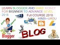 Learn Blogger And Earn Money From Beginner Level To Advance Level Part#2 In Urdu Hindi 2018