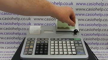 Factory Reset Casio SE-S3000 Electronic Cash Register