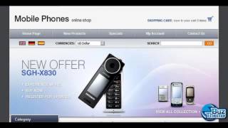 Download Mobile Store OsCommerce Template by  Modlin TM
