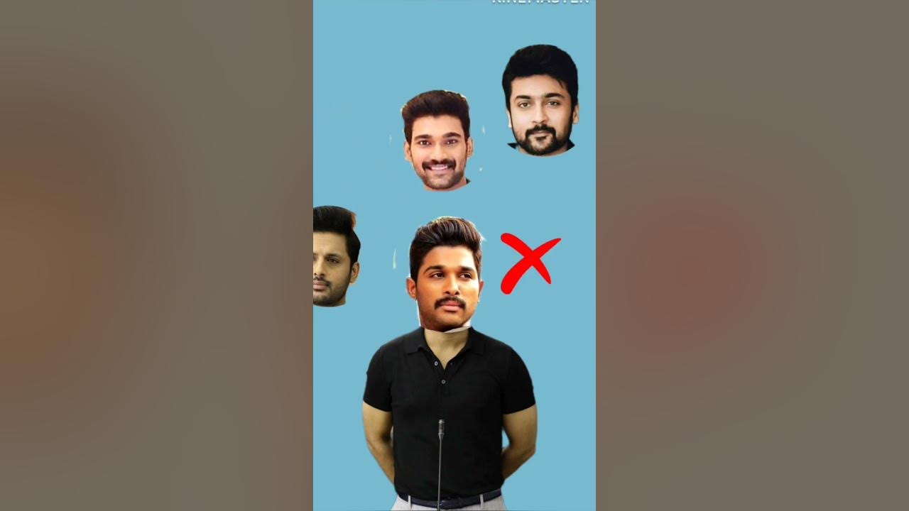 wrong head puzzle south indian heros #wrong heads #shorts YouTube wrong head puzzle south indian heros #wrong heads #shorts YouTube
