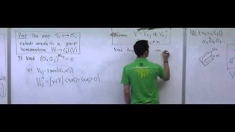 Lecture 19 . Coxeter Groups (Federico Ardila)