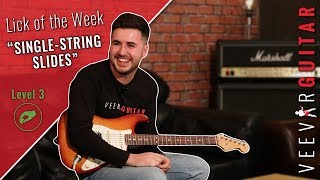 Single-String Slides - Lick of The Week - #1