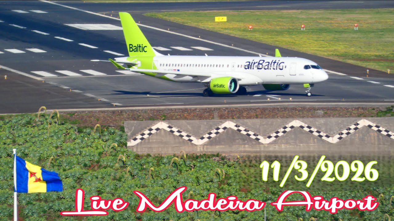 WINDY LIVE MADEIRA  AIRPORT SHOW  / LPMA