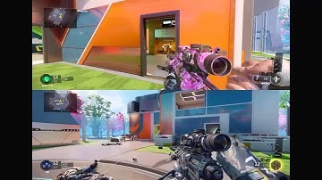 Bo3 1v1 split screen