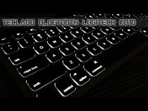 Teclado bluetooth retroiluminado Logitech K810 