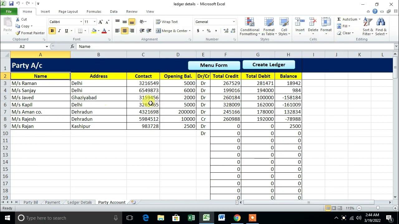 How to use Userform and Excel sheet both are same time - YouTube