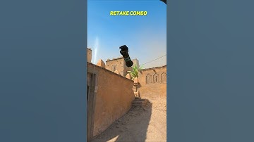 Retake Combo For B Site By M0nesy CS2 #shorts