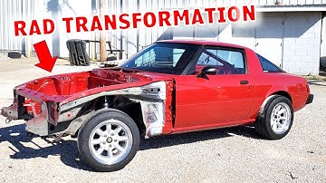 Painting the RADX7 Engine Bay - 1979 Turbo RX7