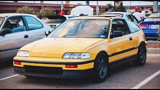 Y49 CRX Gets Driven Today - Honda Meet & Cruise August 2020