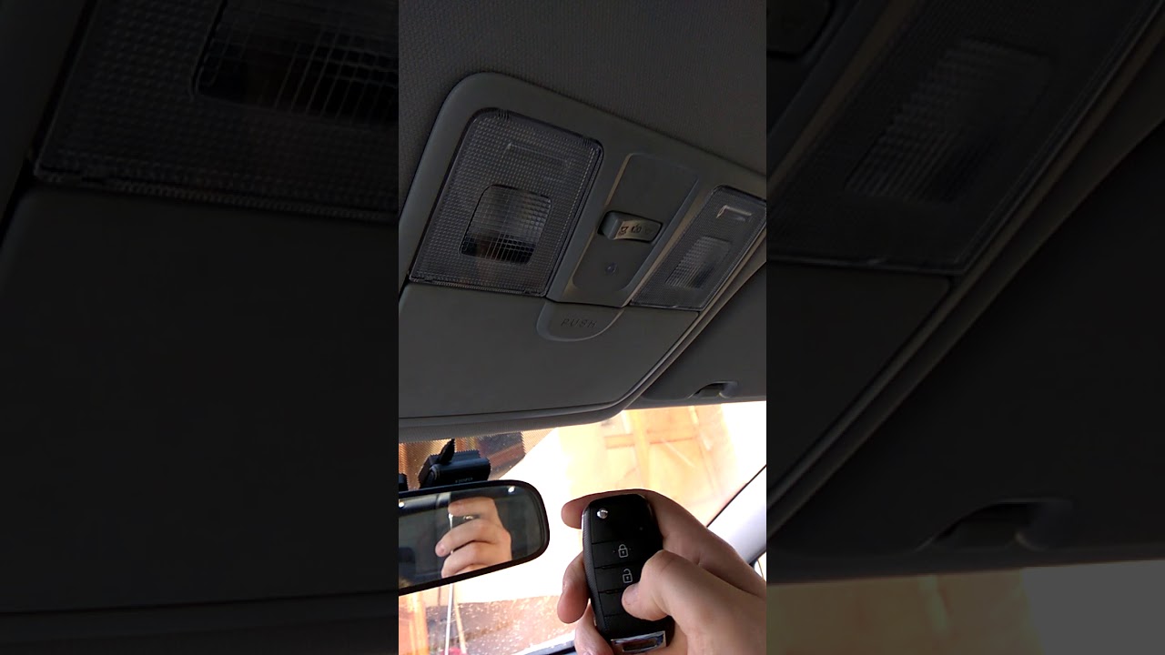 Kia Ceed interior ambient light YouTube