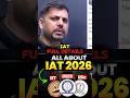 IAT Full Details 🔬🔥 | By Harsh Sir #harshsir #funnyjee #harshsirclips #jeemains #jee2026 #funnymomen