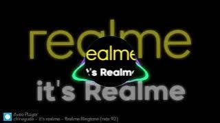 It's Realme Bass Boosted