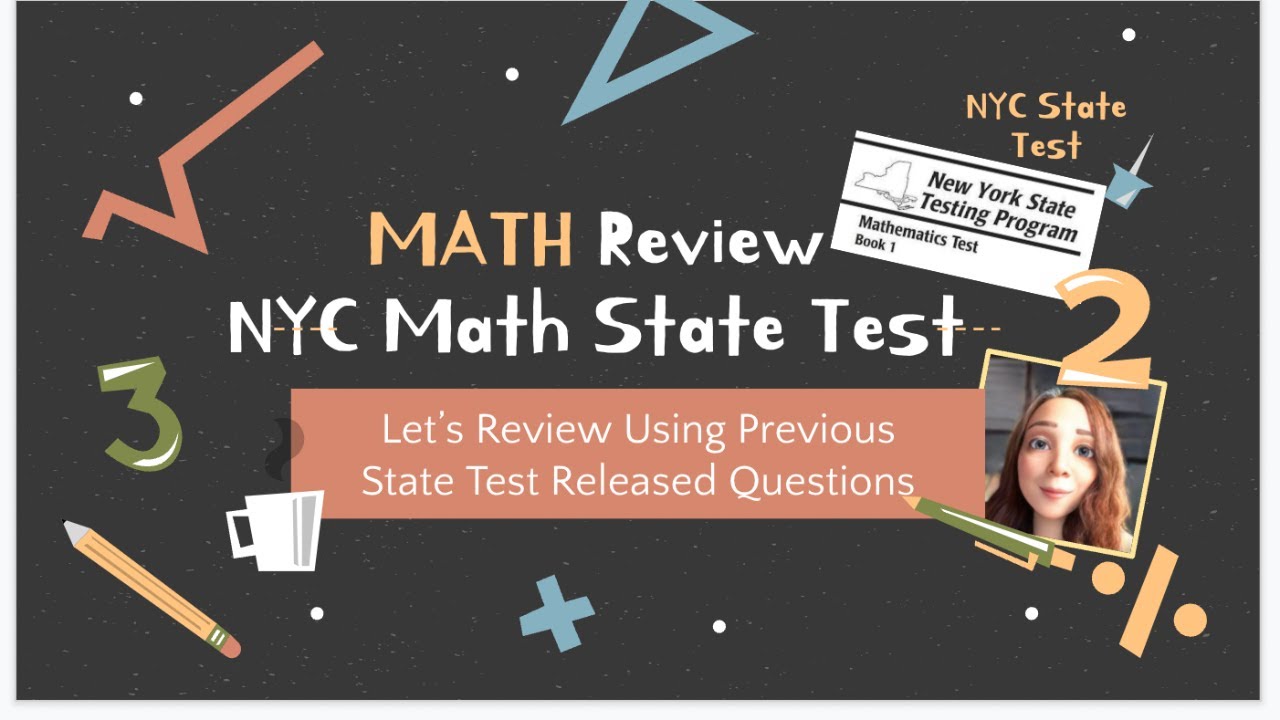 MATH State TEST Review Session 1 YouTube