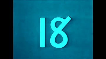 Sesame Street - 1 to 20 number elimination in Electronic Sounds 2.0