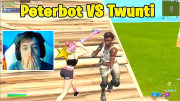 Peterbot VS INSANE Player 1v1 Buildfights!