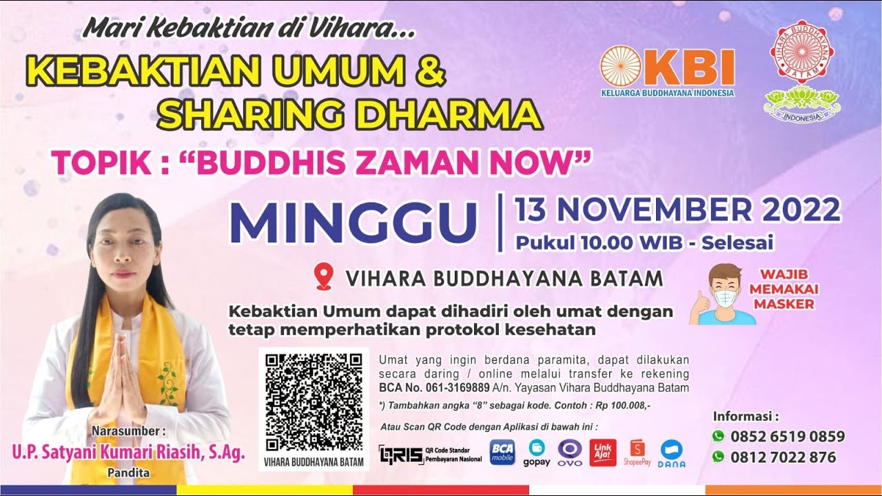 Sharing Dhamma - 13 November 2022 - YouTube