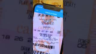 Powerball, did I win? #lotto #lotteryresult #delottery #lotteryjackpot #lotteryprize