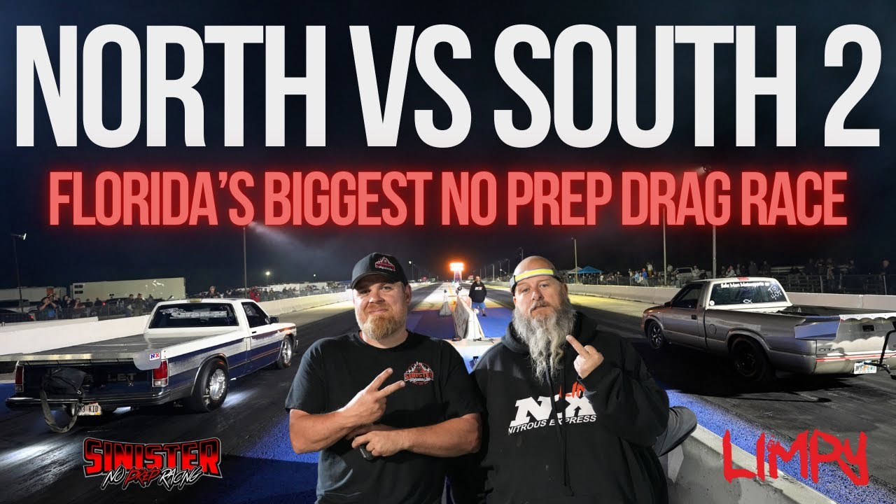 Florida’s BIGGEST No Prep 2025: Epic Drag Racing, Limpy on the Light ...