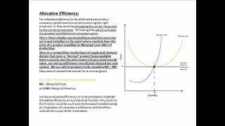Economic Efficiency