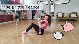 Chopper Invert Drill for Pole Dance, Teapot Invert, Just the Tips @Moxy_Movement