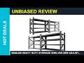 5000LBS Heavy Duty Storage Shelves 59W Adjustable Review Is it Worth it